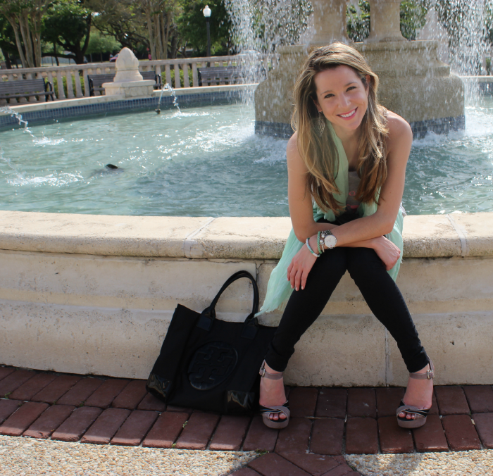 9th & Elm, Trophy Wife, Tory Burch, Subtle Luxury, Lily and Laura bracelets, Lauren Conrad, OOTD