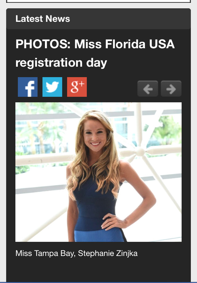 My Experience at Miss Florida USA 2015 