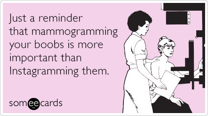Breast Cancer Awareness, Mammogram, eCard, October