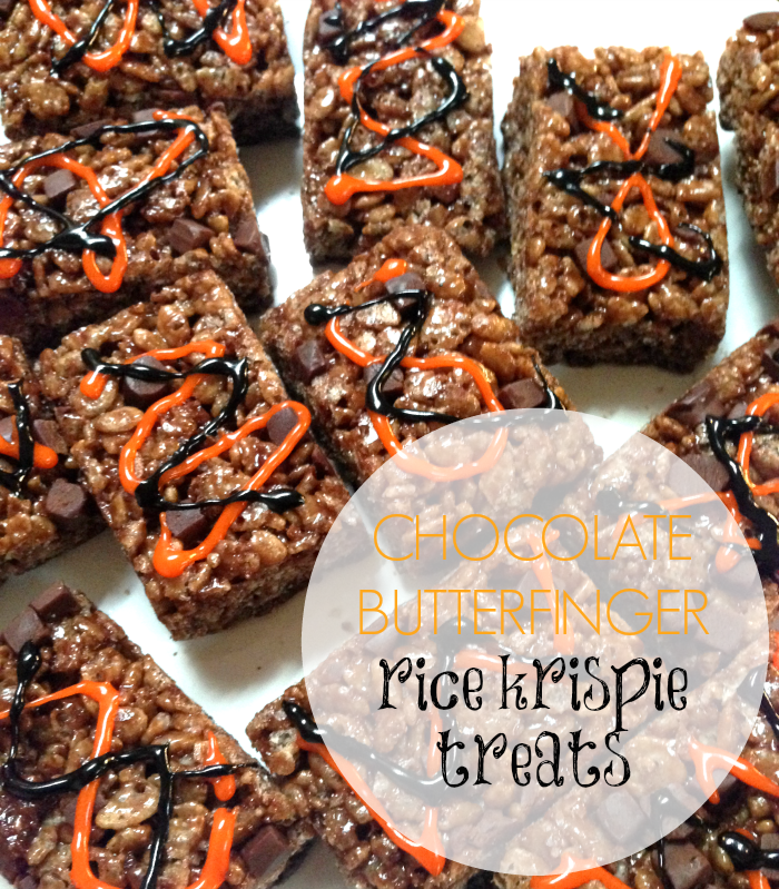 Halloween, Candy, Fall, Halloween Decorations, Recipes, Butterfinger, Rice Krispies