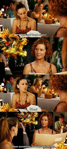 Sex and the City, Carrie Bradshaw, Wisdom