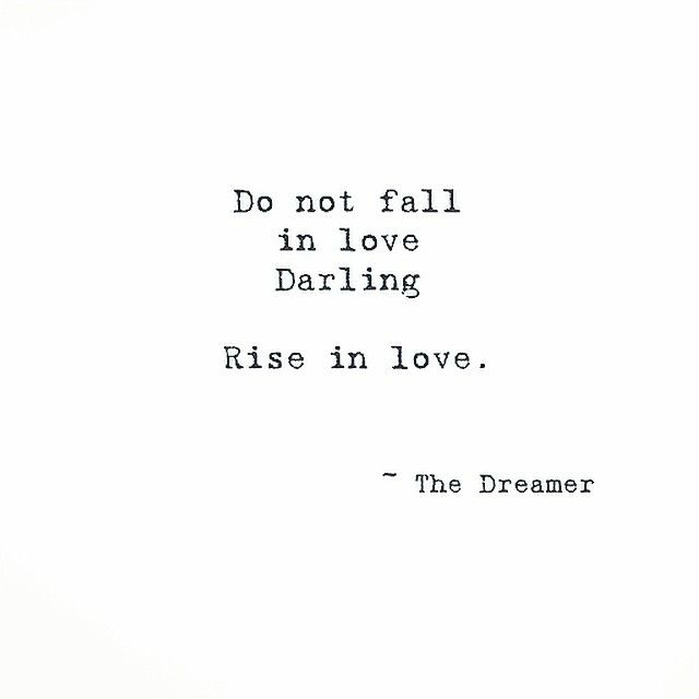 The Dreamer, Quote, Love