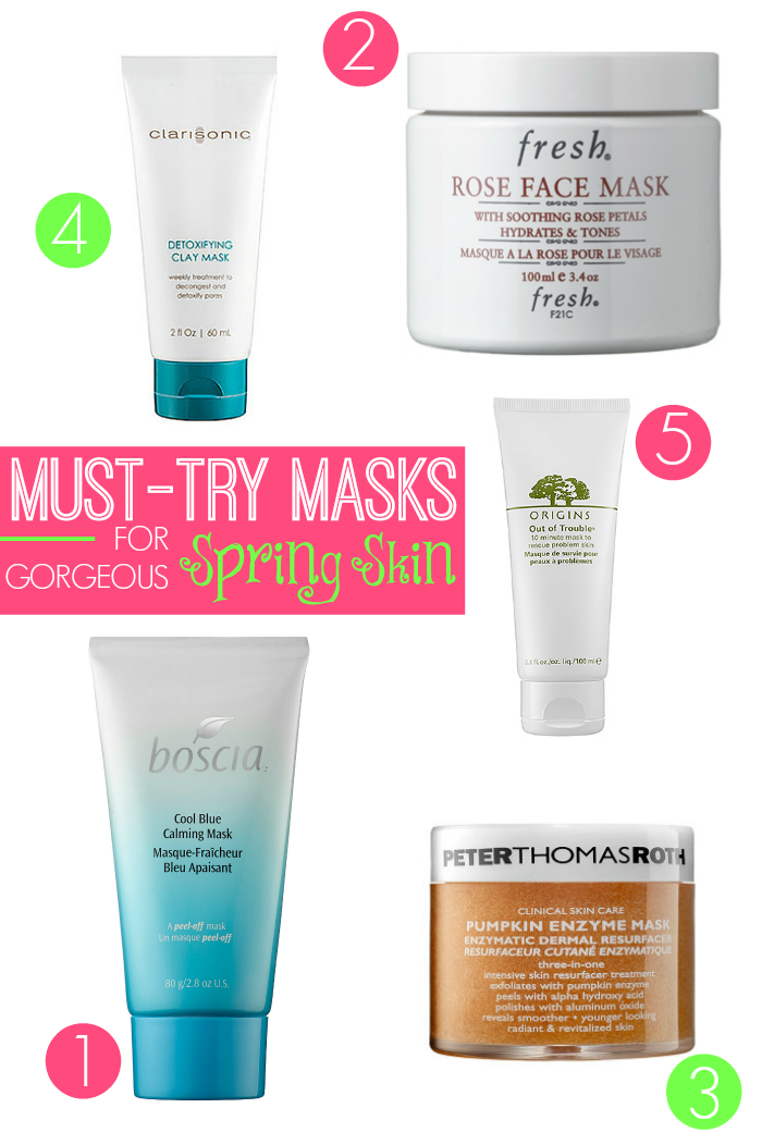 Skincare, Face Mask, Spring