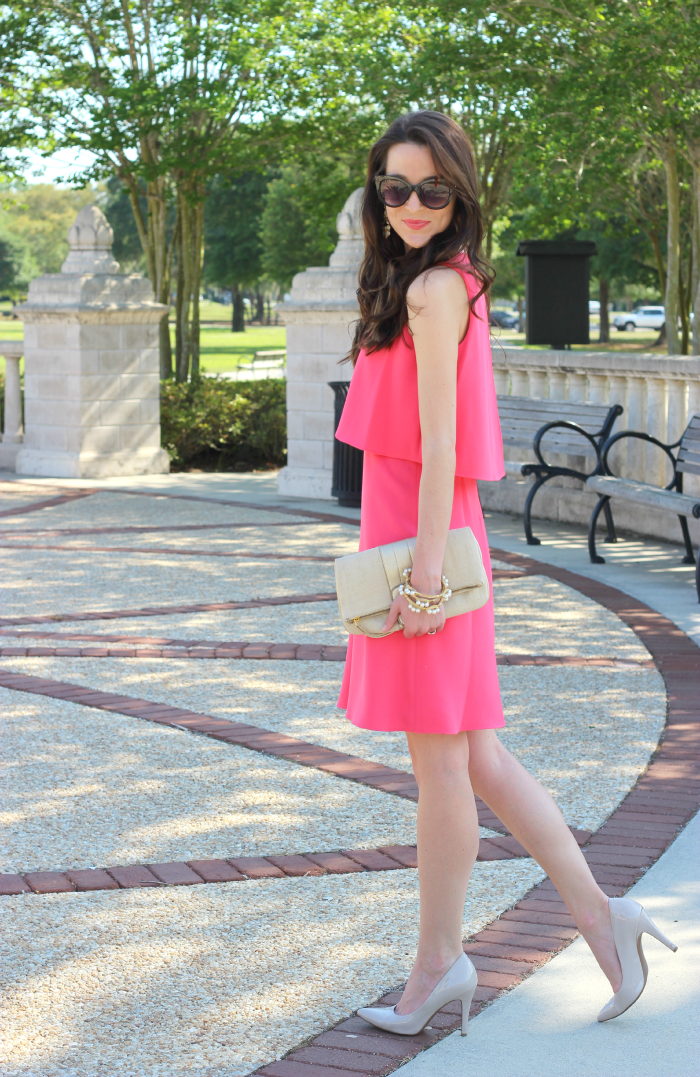 Pink Calvin Klein Easter Dress