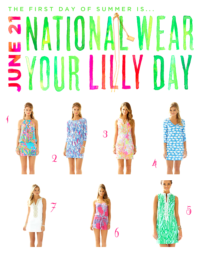 National Wear Your Lilly Day