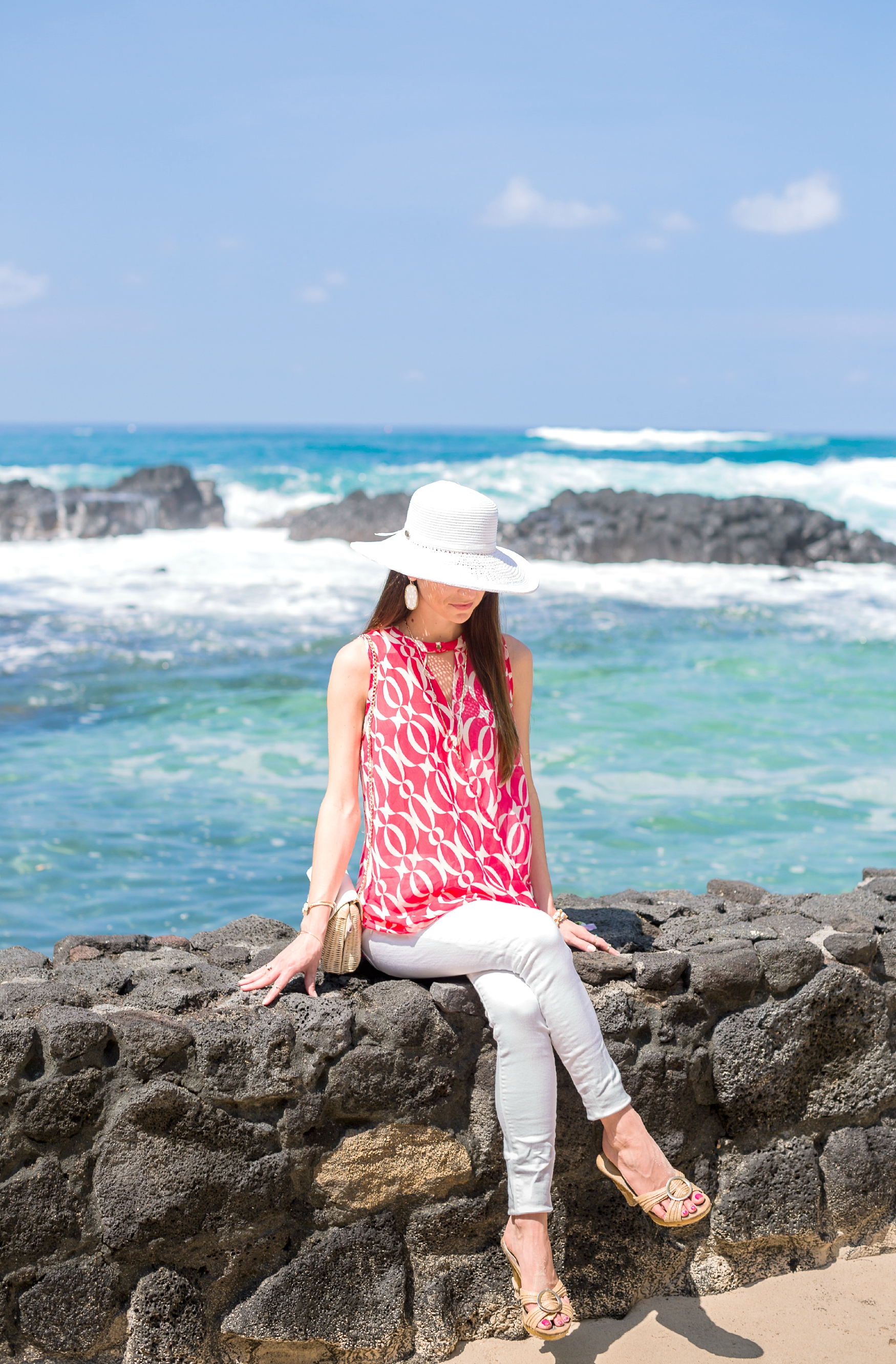 Labor Day Outfit, Hawaii, Vacation Fashion, Karen Loudon Photography, Stephanie Ziajka, Diary of a Debutante