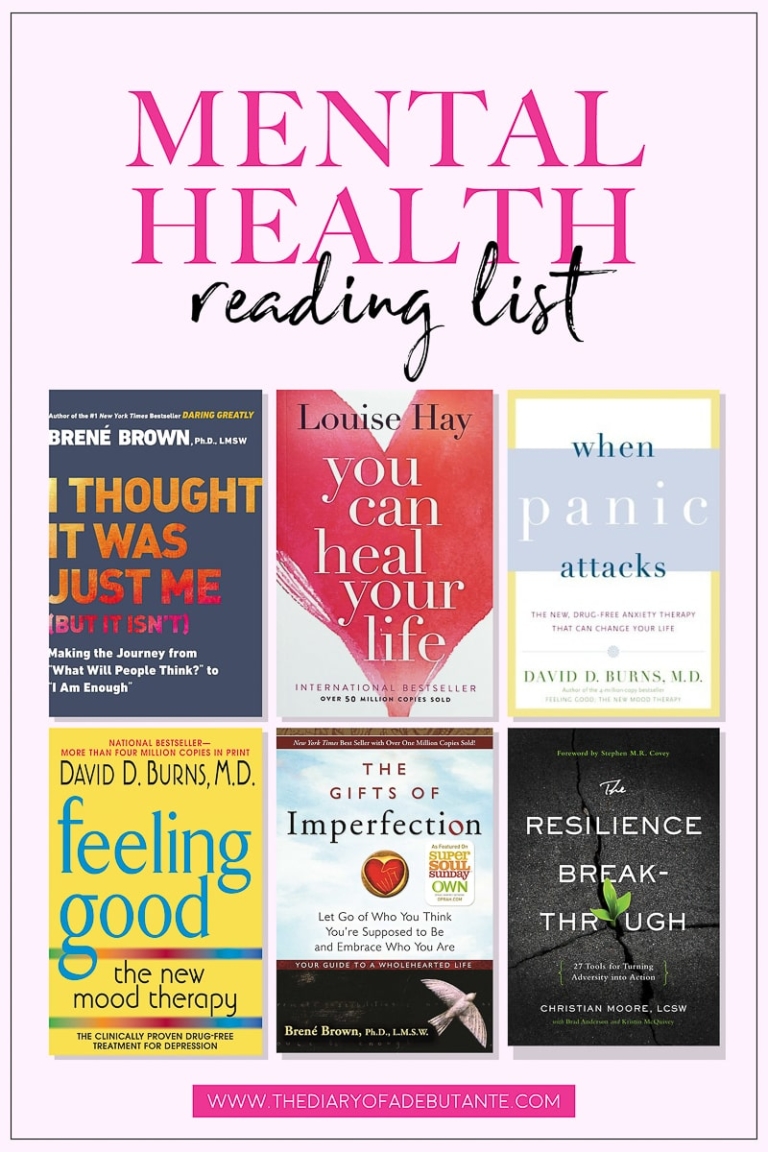 10 Books for Better Understanding Mental Health Diary of a Debutante