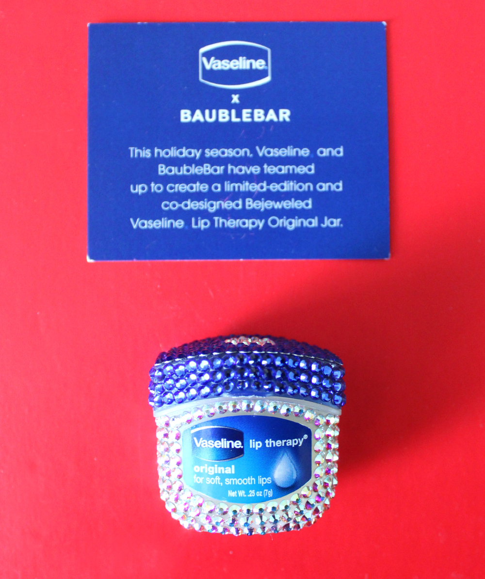 BaubleBar x Bejeweled Vaseline Lip Therapy Original Jar, Vaseline x BaubleBar, Special Edition Vaseline, BaubleBar Vaseline, Bejeweled Vaseline, Stephanie Ziajka, Diary of a Debutante