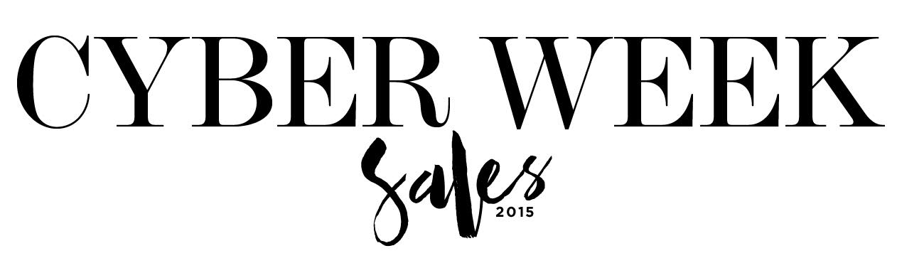 2015 Cyber Week Sales Guide, Cyber Week Sales, Black Friday Sales, Cyber Monday Sales, Holiday Sales, Stephanie Ziajka, Diary of a Debutante