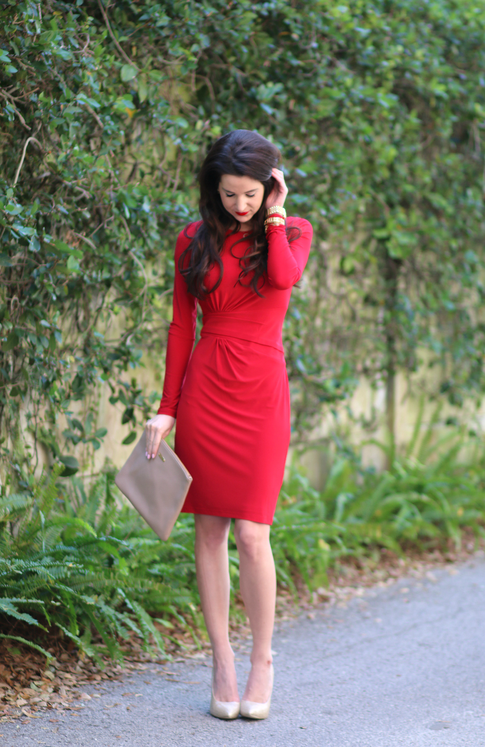 Red Crowneck Dress, Ralph Lauren Dress, Red Business Dress, Valentine's Day Dress, Stephanie Ziajka, Diary of a Debutante