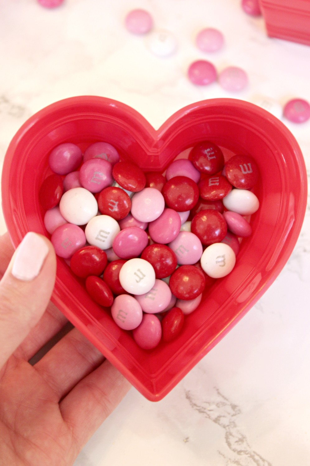 Edible gifts, like MY M&MS, are the best gifts, especially on Valentine's Day | Edible Gifts are the Best Gifts: Valentine's Day My M&Ms by blogger Stephanie Ziajka from Diary of a Debutante