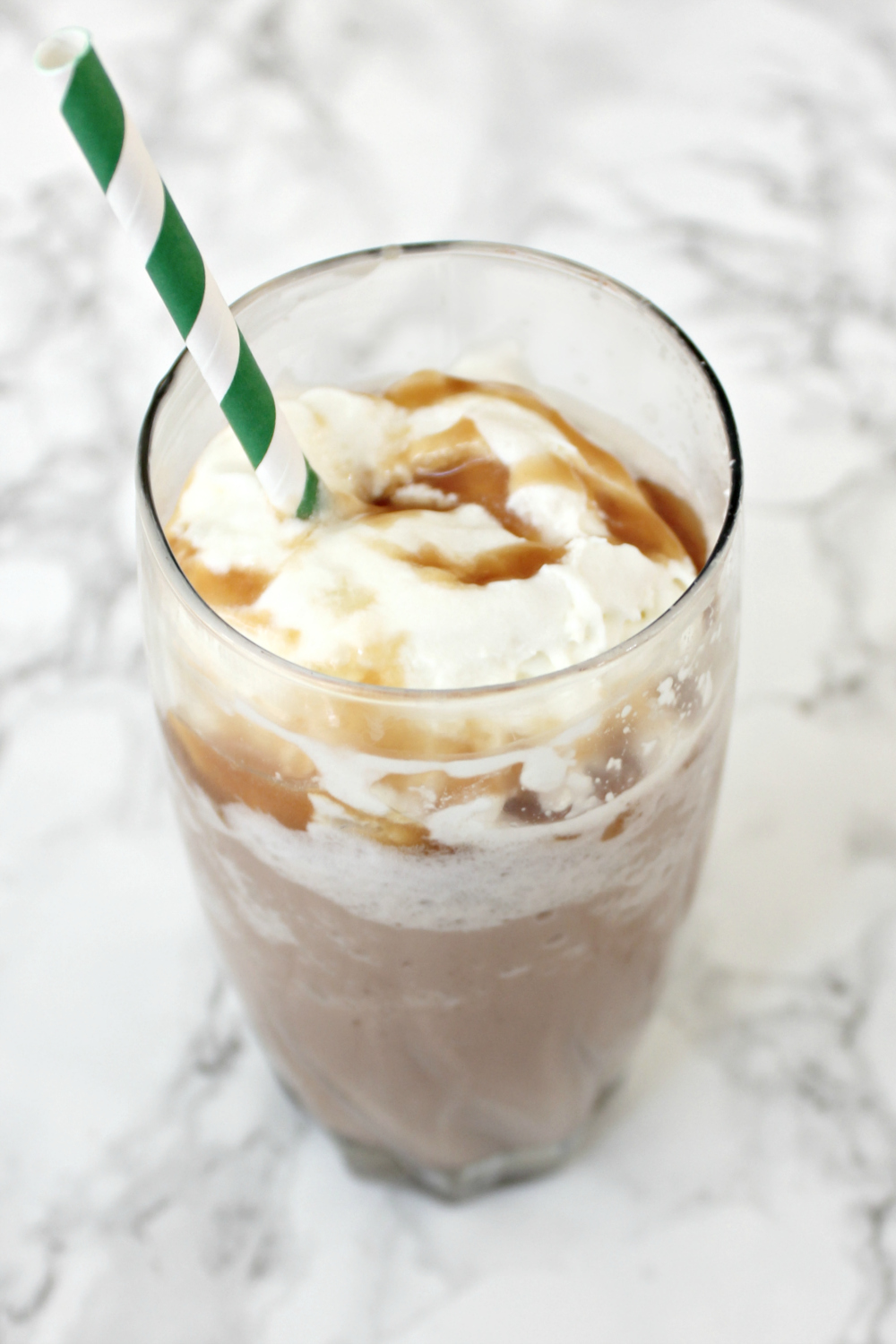 Starbucks frozen salted caramel cocoa recipe