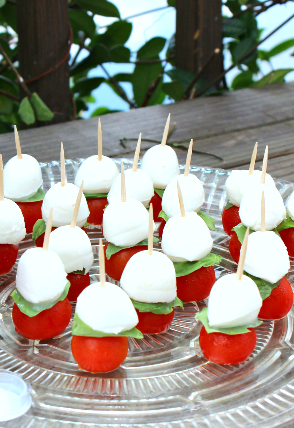 Looking for an easy summer appetizer? These caprese bites are a crowd favorite!