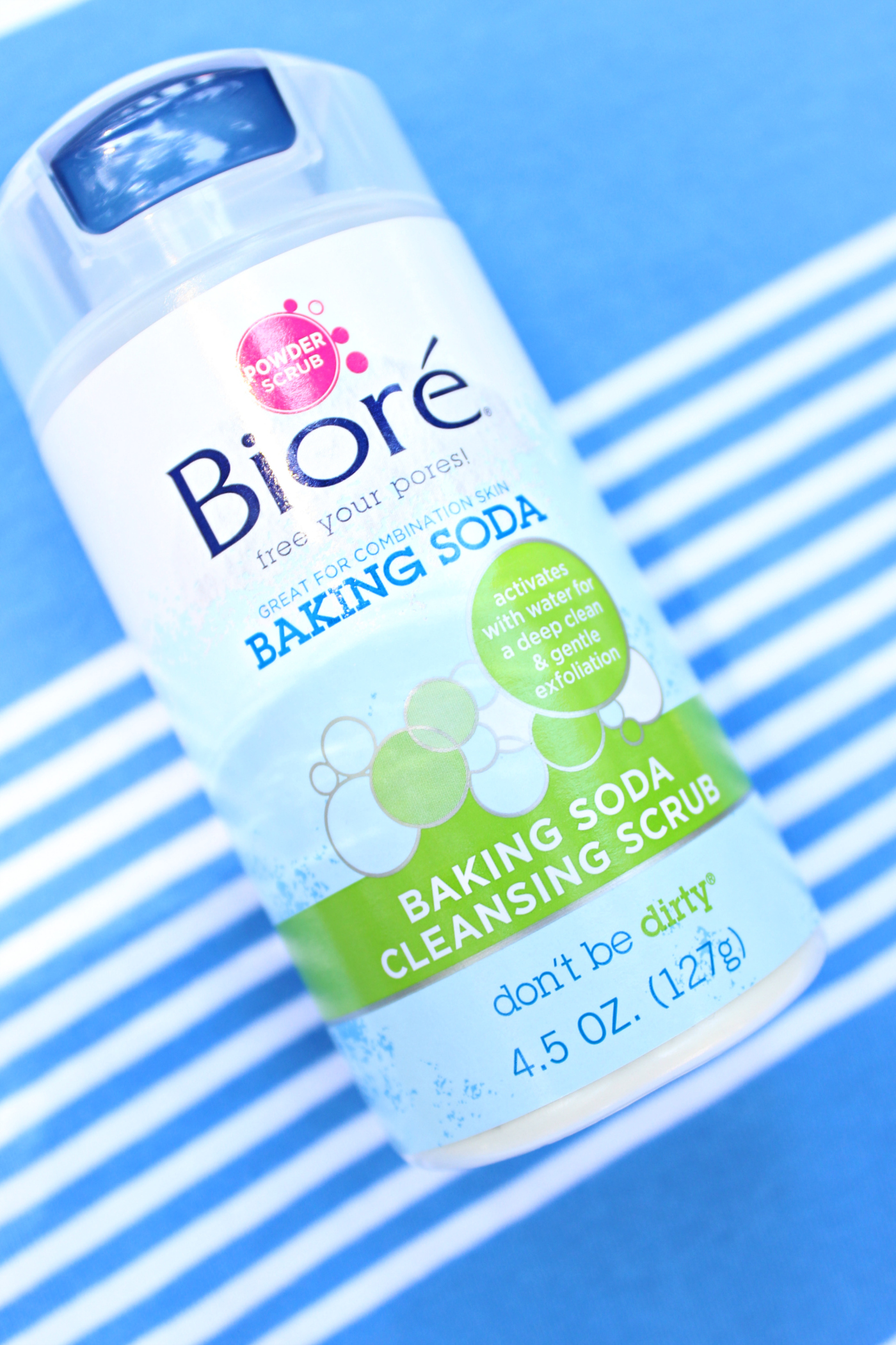 Update your fall skincare routine with a new baking soda cleansing scrub from Bioré