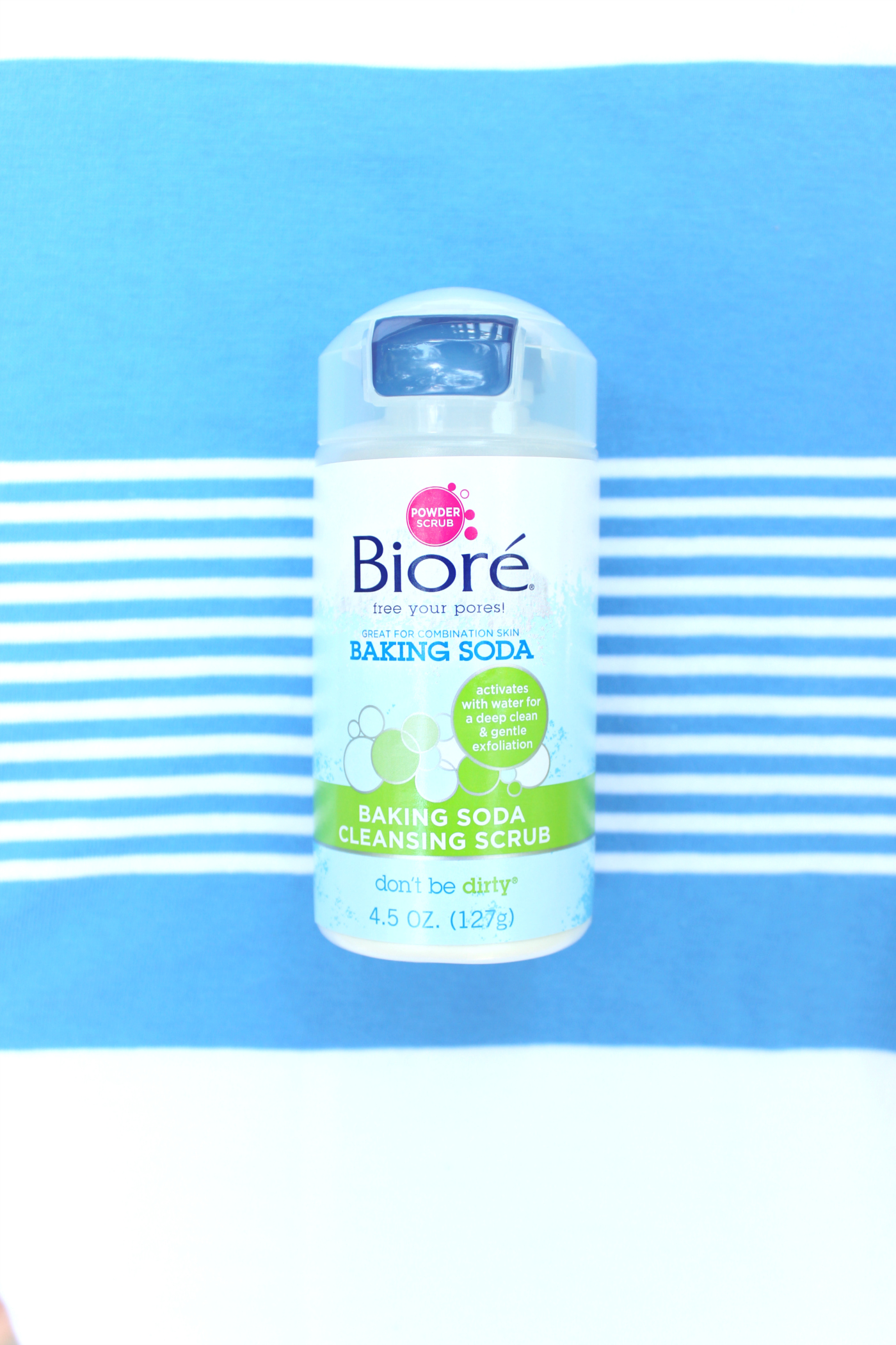 Update your fall skincare routine with a new baking soda cleansing scrub from Bioré