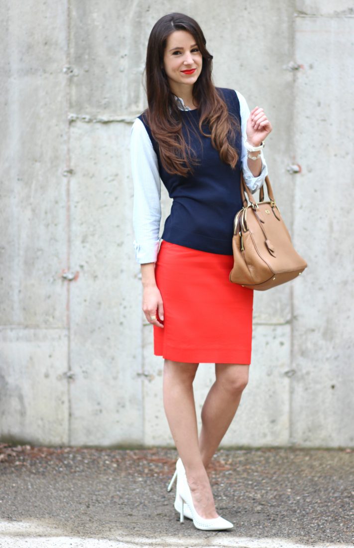 How to Make a Sweater Vest Look Chic | Diary of a Debutante