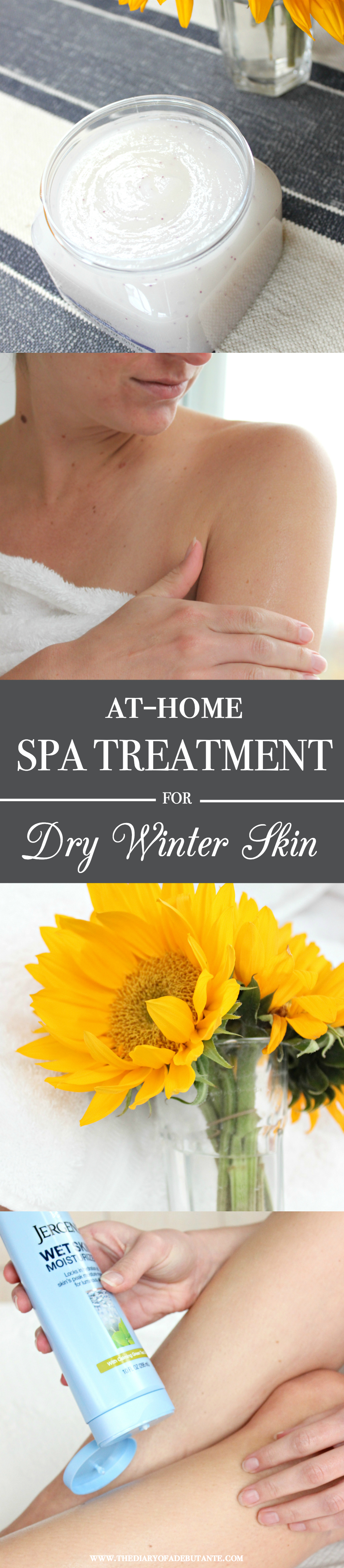 How to give dry winter skin an at-home spa treatment with Jergens