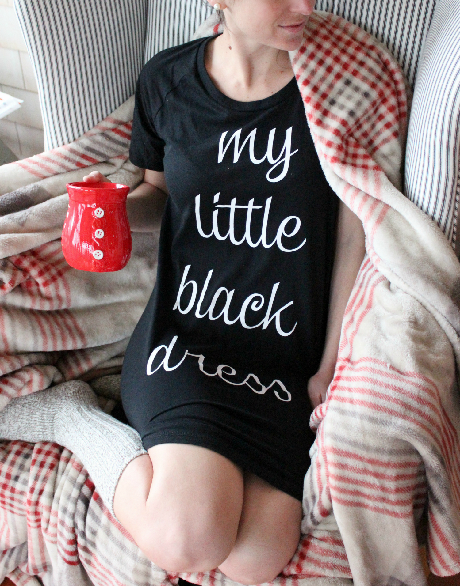Adorable "my little black dress" night shirt from Joe Boxer