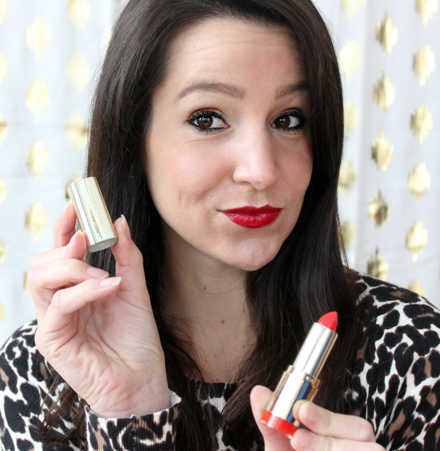 A fun and simple New Year's Eve makeup tutorial featuring affordable drugstore products