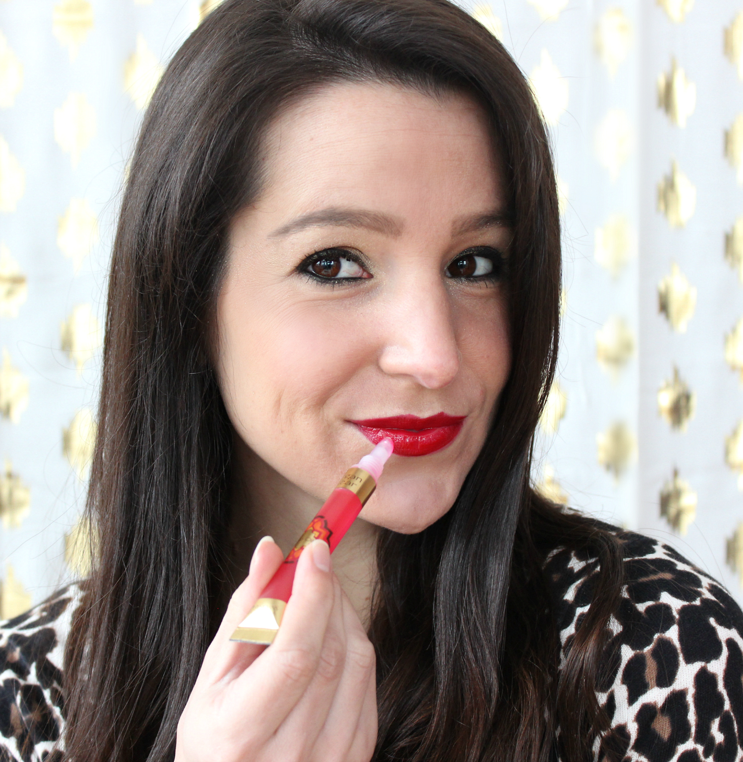 A fun and simple New Year's Eve makeup tutorial featuring affordable drugstore products
