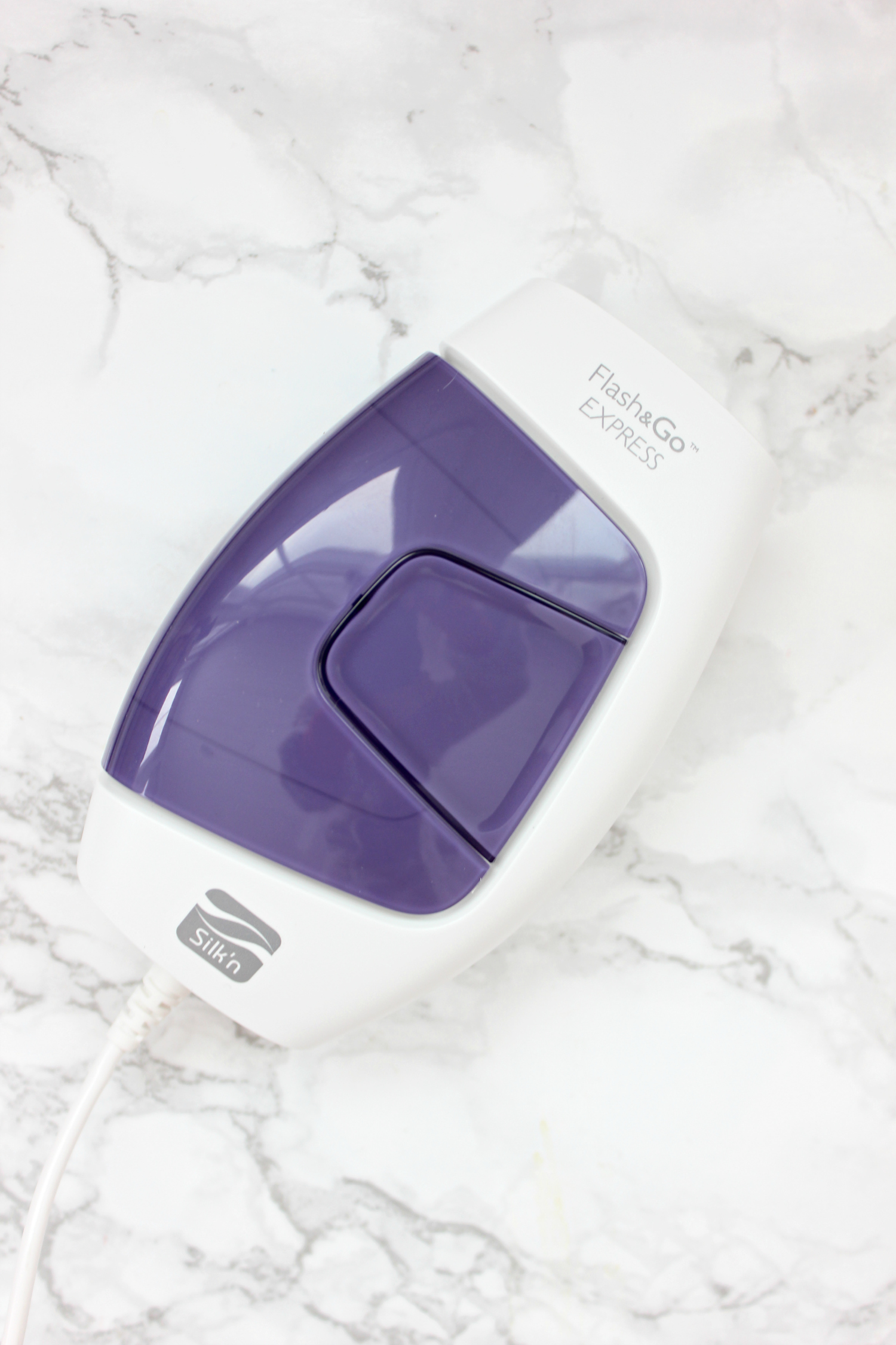 Silkn Flash and Go Express hair removal device review by beauty blogger Stephanie Ziajka on Diary of a Debutante