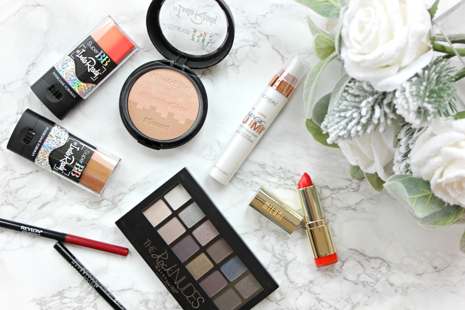 10 tips for looking better in holiday photos, featuring my picks for the best drugstore makeup for photos from CVS