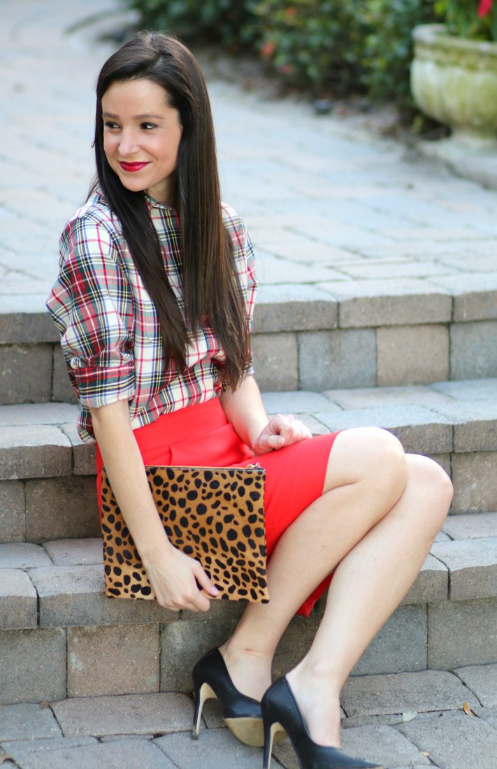 How To Wear A Red Pencil Skirt To Work Diary Of A Debutante 8752