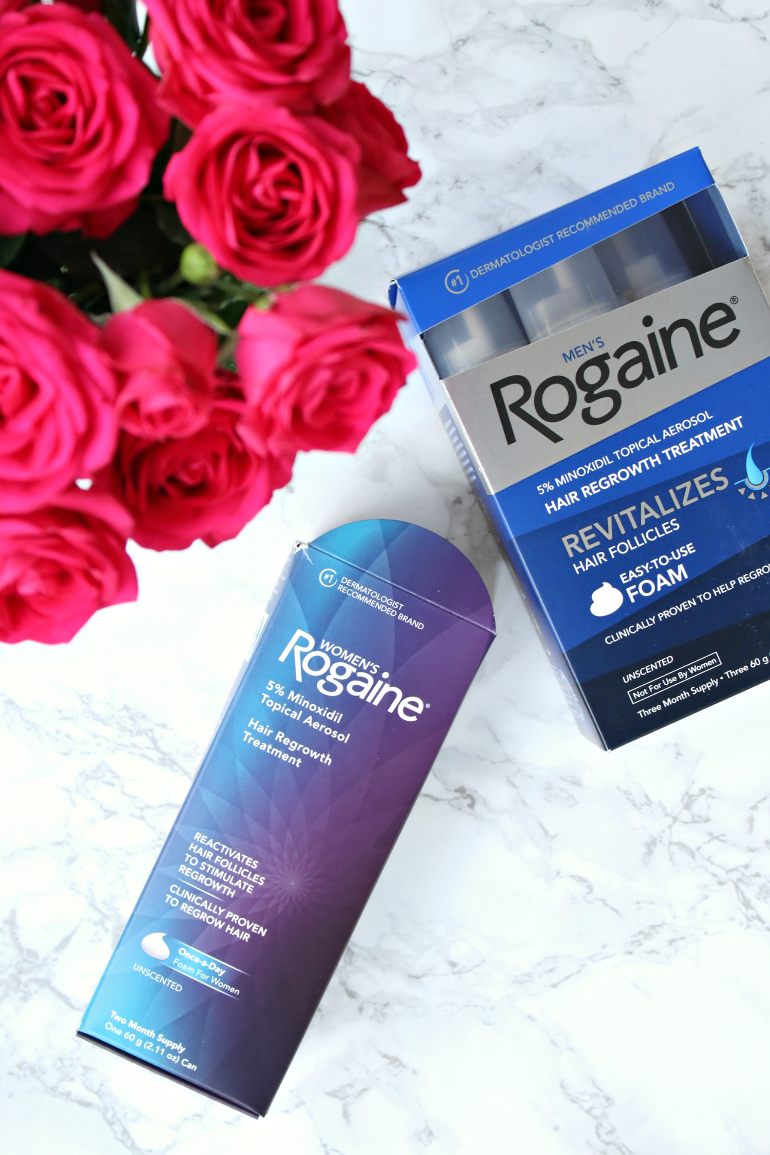 Reverse heredity hair loss with the best affordable and non-prescription female hair loss treatment from Rogaine