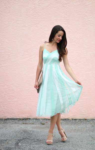 LC Lauren Conrad Spring Slip Dress | Diary of a Debutante
