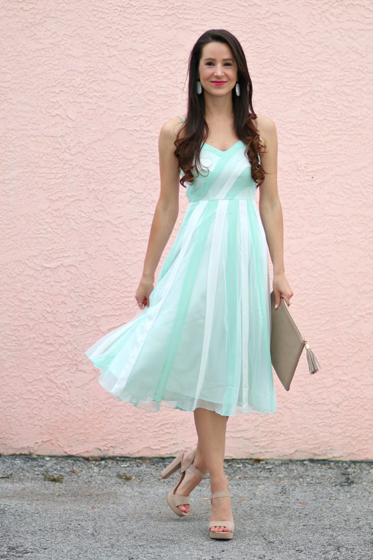 LC Lauren Conrad Spring Slip Dress | Diary of a Debutante