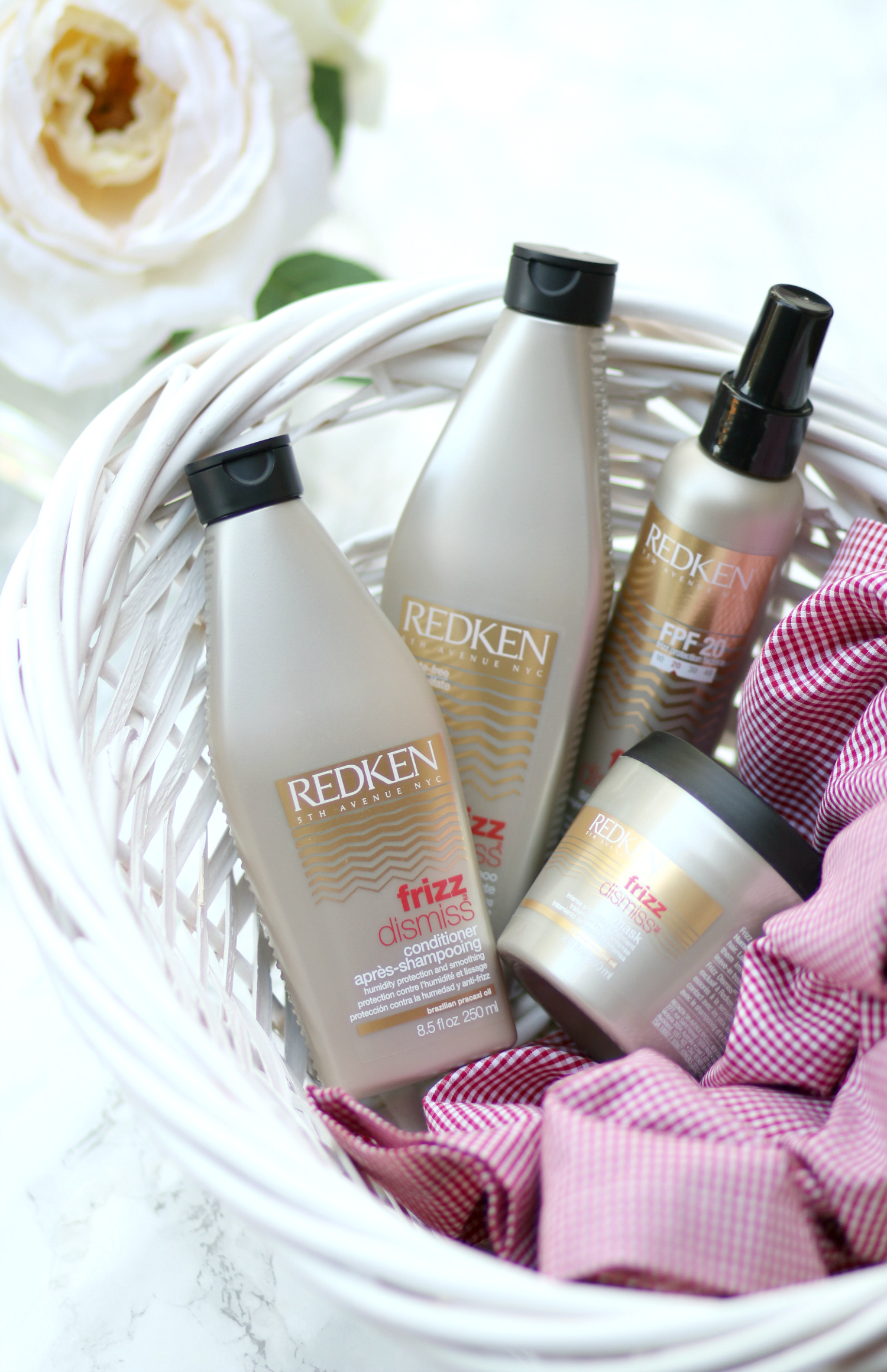 Redken's best products for dry frizzy hair