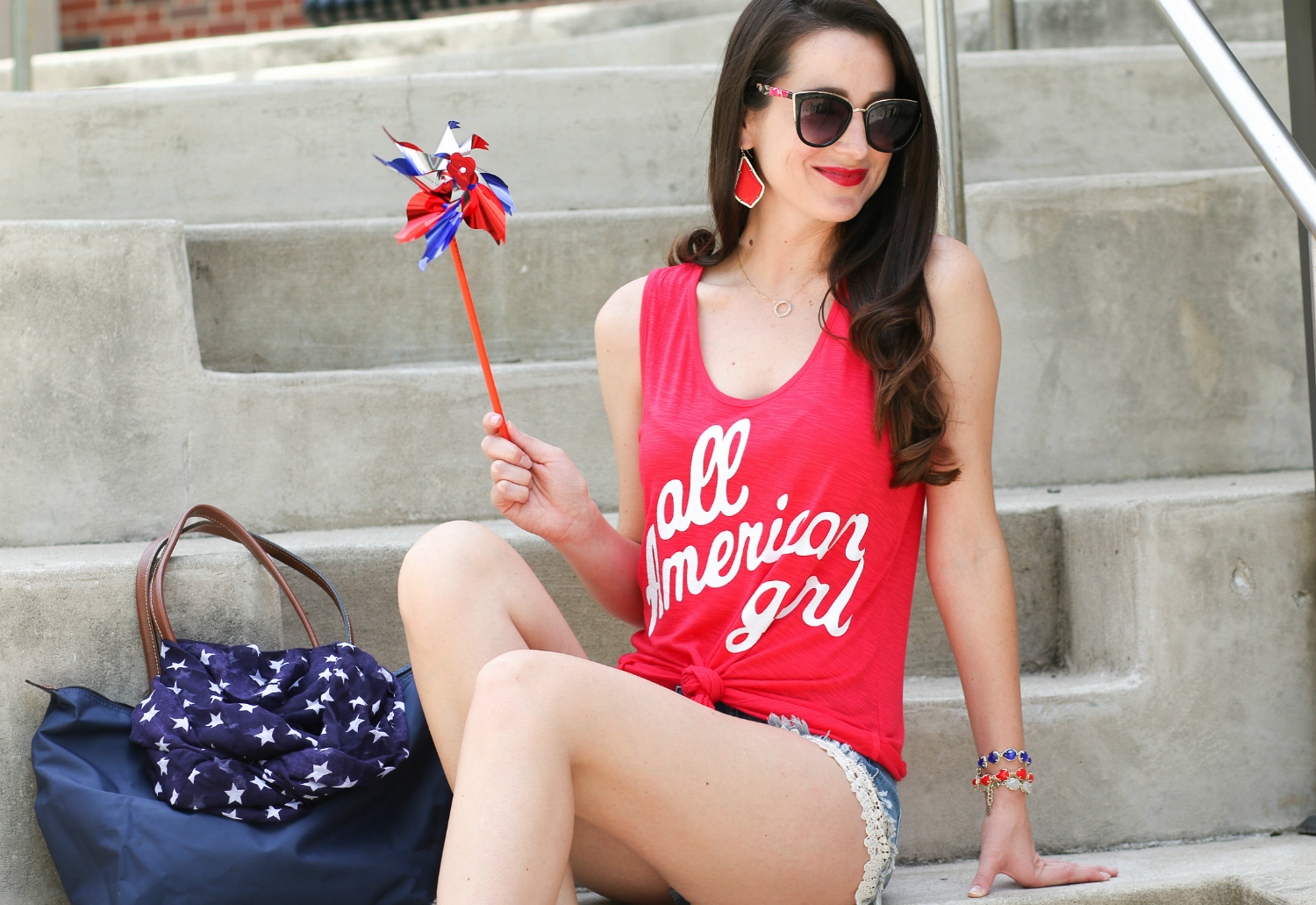 The cutest All American Girl top and all the best Fourth of July Weekend Sales for 2017!