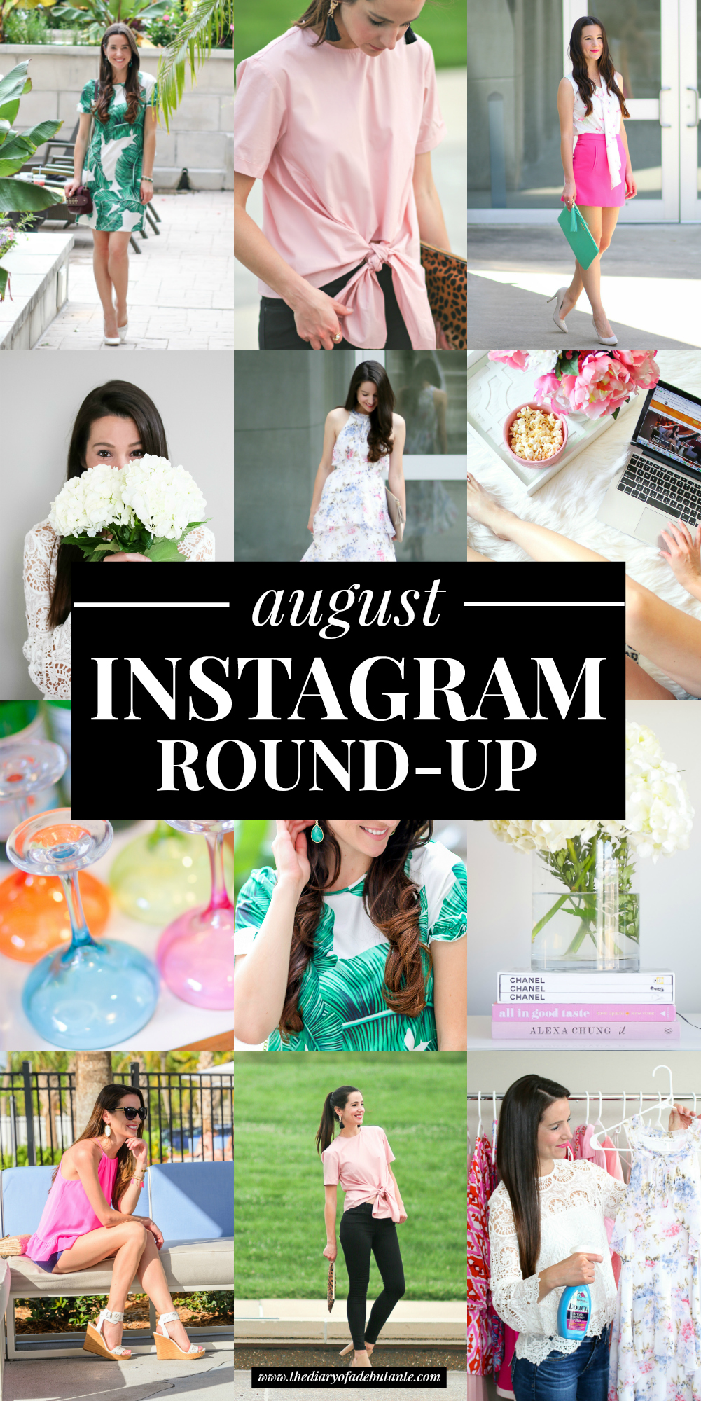 August Instagram Ideas from blogger Stephanie Ziajka from Diary of a Debutante