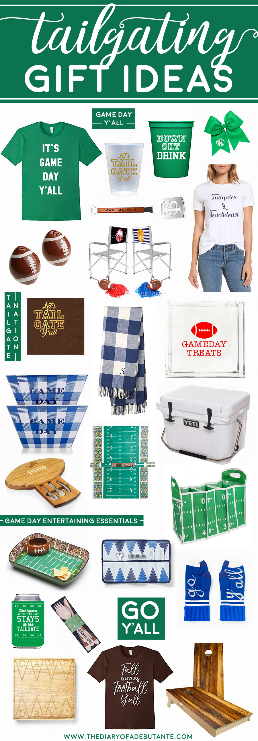Tailgating Gift Ideas by southern lifestyle blogger Stephanie Ziajka from Diary of a Debutante