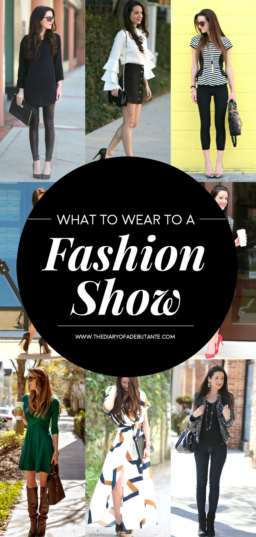 Heading to NYFW this September? If you're not sure what to wear to a fashion show, check out these helpful styling tips (including 10 outfit ideas that anybody can wear) by fashion blogger Stephanie Ziajka from Diary of a Debutante