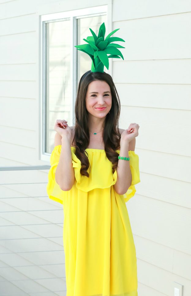 DIY Pineapple Costume That Costs Less Than $3 to Make
