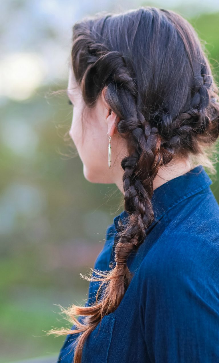 Easy Side Braid with a Twist by Hair Cuttery | Diary of a Debutante