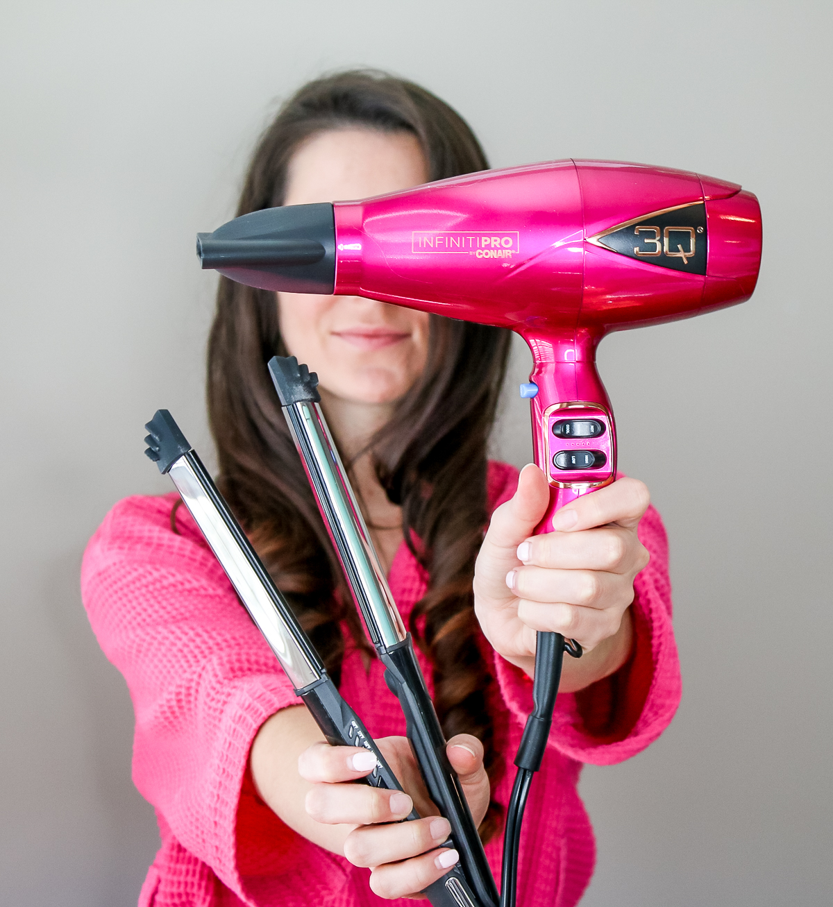 Conair 3Q blow dryer and Conair 2-in-1 styler review | How to use the InfinitiPRO by Conair 2-in-1 Styler | How to use the InfinitiPRO by Conair 3Q Compact Styler | The best blow dryer for thick coarse hair and best 2-in-1 styler from Conair | Conair's best hair styling tools for women | The Countdown to Styling: 2 Conair Styling tools Every Girl Needs to Try by blogger and retired beauty queen Stephanie Ziajka from Diary of a Debutante