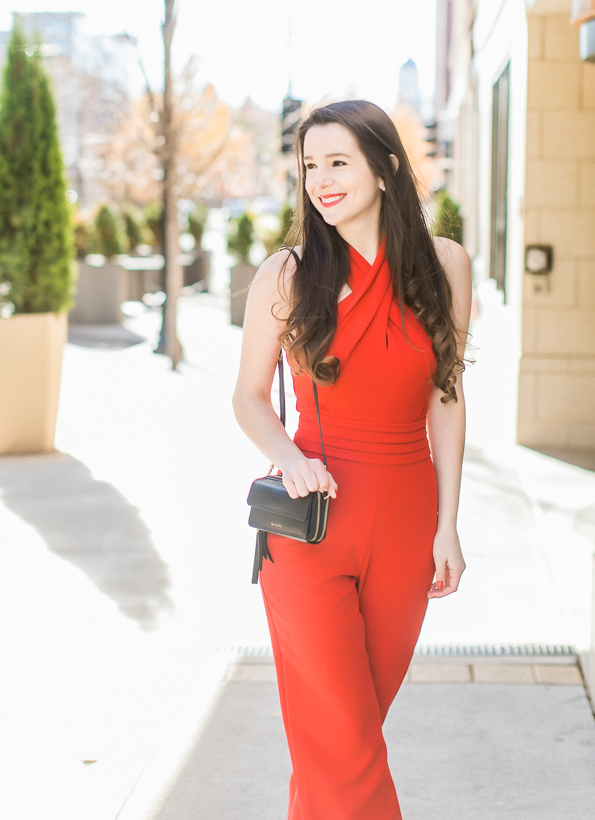 Blogger Stephanie Ziajka shares one of her favorite Christmas party outfits on Diary of a Debutante