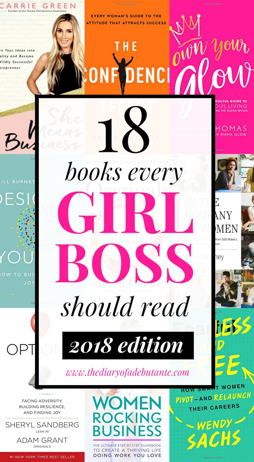 18 of the best business books for women to read in 2018, Books for Girlbosses 2018 by actuarial scientist-turned-fashion blogger Stephanie Ziajka from Diary of a Debutante