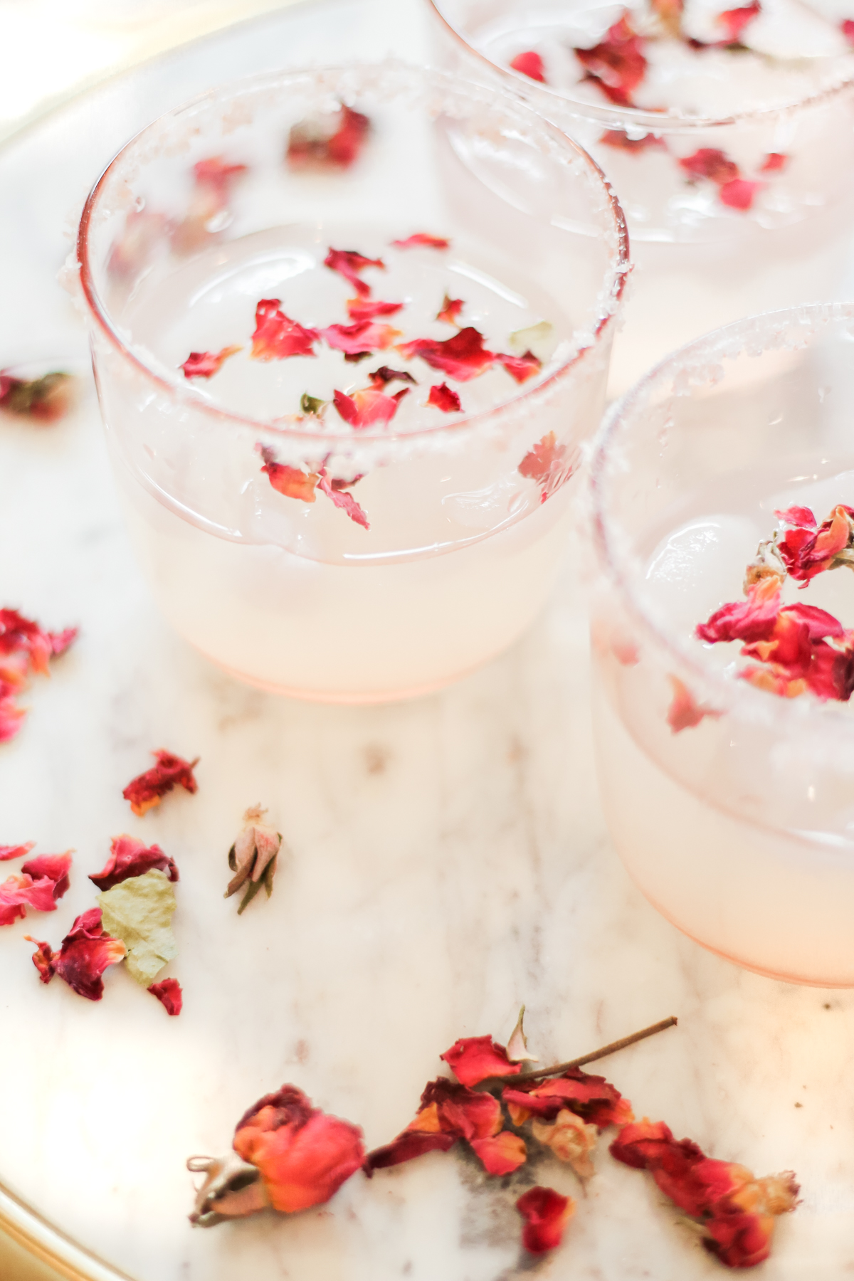 Refreshing rose margarita recipe adapted from Meanwhile in Belfast by southern lifestyle blogger Stephanie Ziajka from Diary of a Debutante, Is rose water safe to drink, rose water alcoholic drinks, best natural rose water