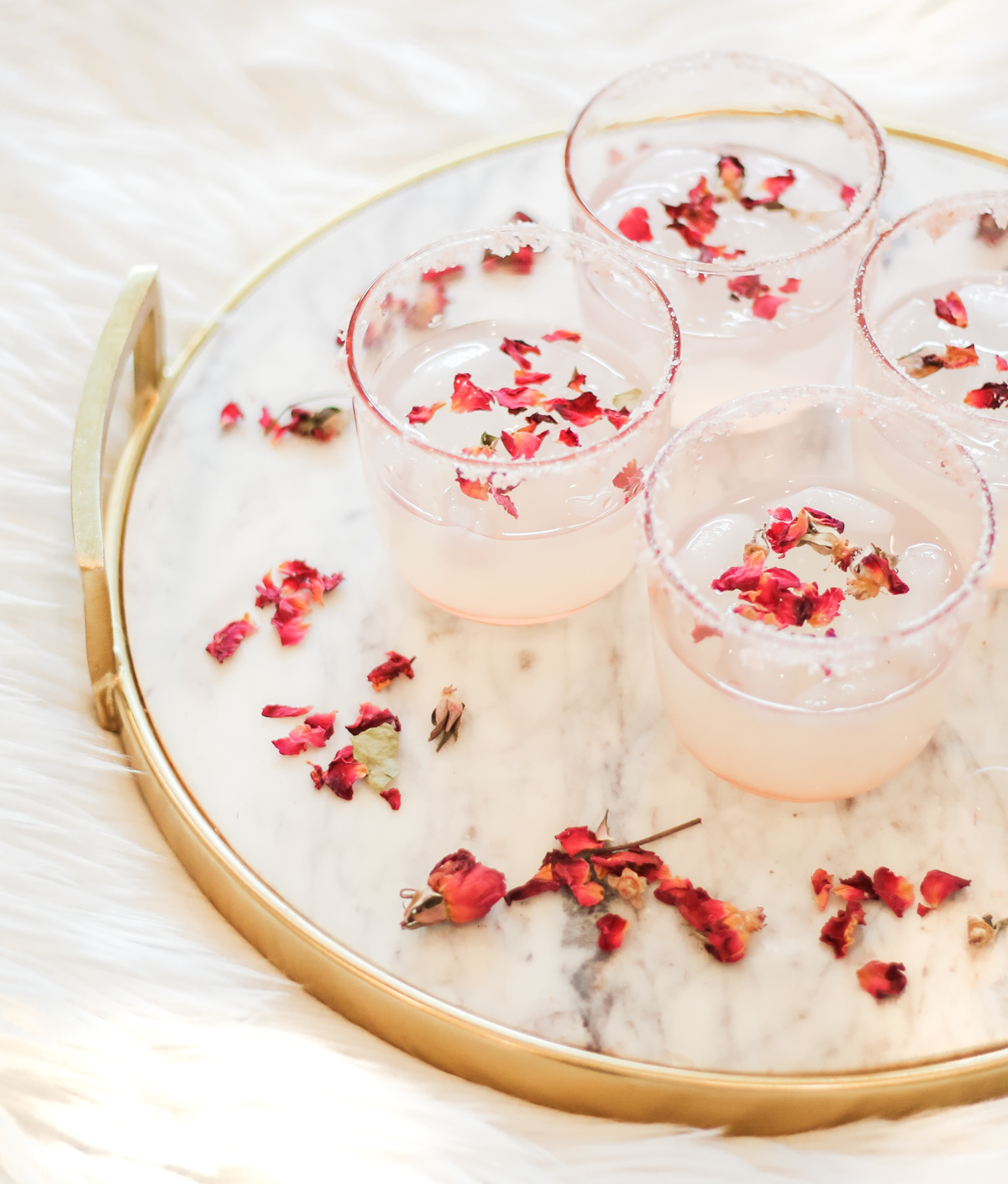 Refreshing rose margarita recipe adapted from Meanwhile in Belfast by southern lifestyle blogger Stephanie Ziajka from Diary of a Debutante, Is rose water safe to drink, rose water alcoholic drinks, best natural rose water