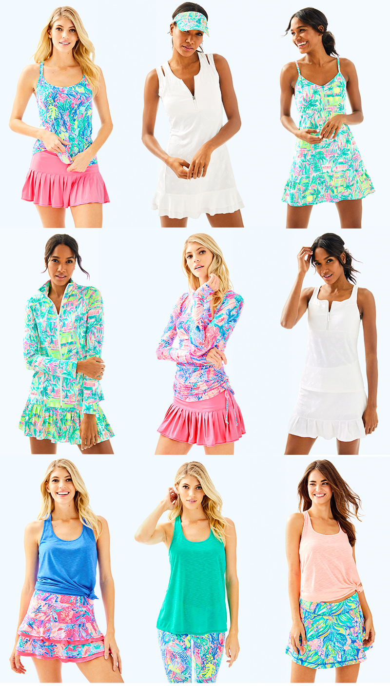Best of the Lilly Pulitzer Tennis Collection by southern fashion blogger Stephanie Ziajka from Diary of a Debutante