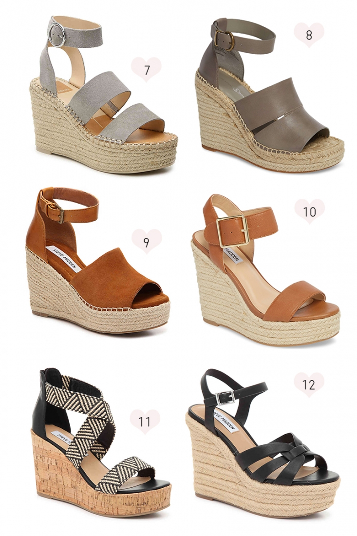 Currently Coveting Cute Summer Wedges under 100 FlawlessEnd