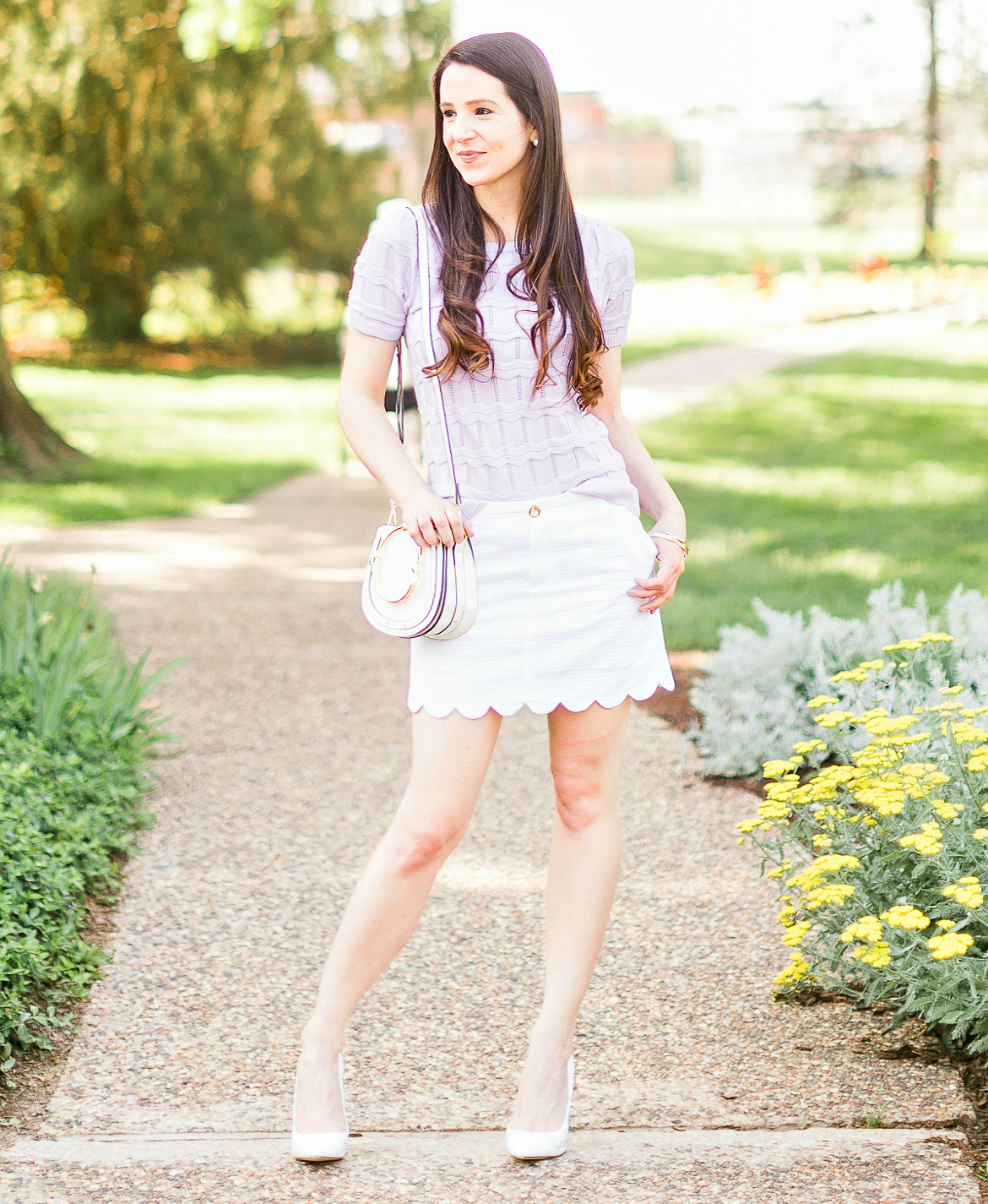 How to Wear a Short Sleeve Sweater in the Spring