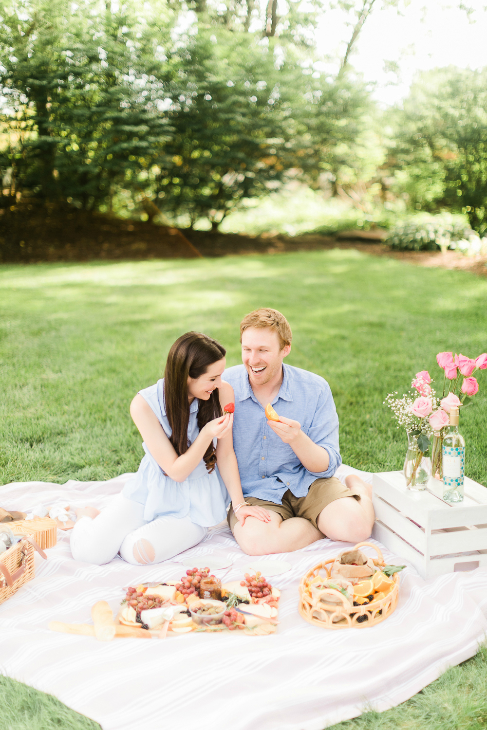 Date Night: How to Plan the Perfect Summer Picnic by Missouri blogger Stephanie Ziajka from Diary of a Debutante, romantic picnic ideas for him, the perfect picnic date, what to bring on a picnic date, what to take on a picnic date, cute picnic date ideas, how to plan a picnic date, AVA Grace wine review