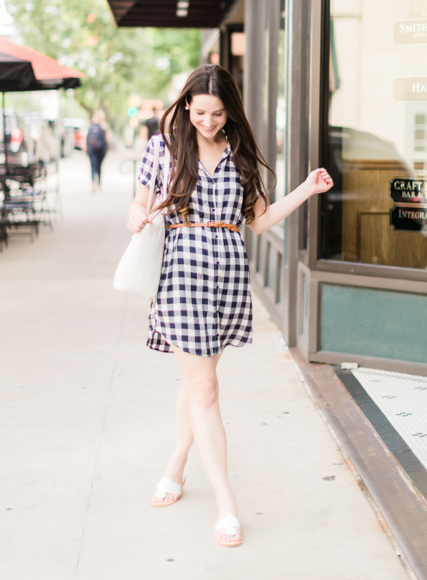 How to Wear a Plaid Shirtdress in the Summer | Diary of a Debutante