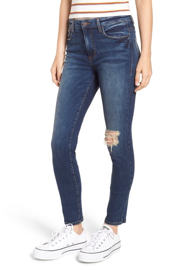 Nordstrom Anniversary Sale preview, Nordstrom Anniversary Sale 2018 Catalog Favorites by southern fashion blogger Stephanie Ziajka from Diary of a Debutante, BP Ripped High Waist Skinny Jeans