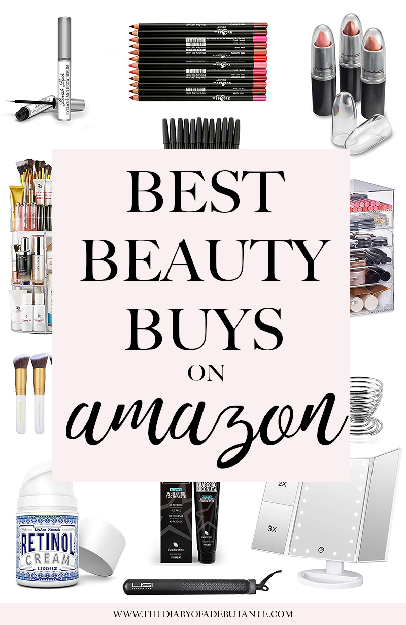 13 of the Best Amazon Beauty Products with Stellar Reviews by affordable beauty blogger Stephanie Ziajka from Diary of a Debutante, Amazon beauty steals, Highest rated Amazon beauty products