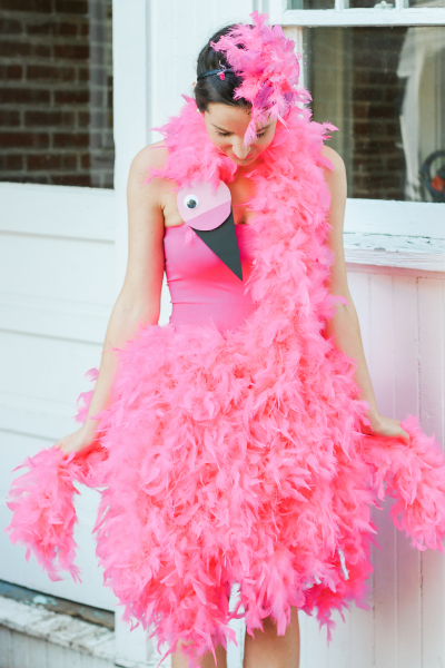 DIY Flamingo Costume for Kids and Adults | Diary of a Debutante